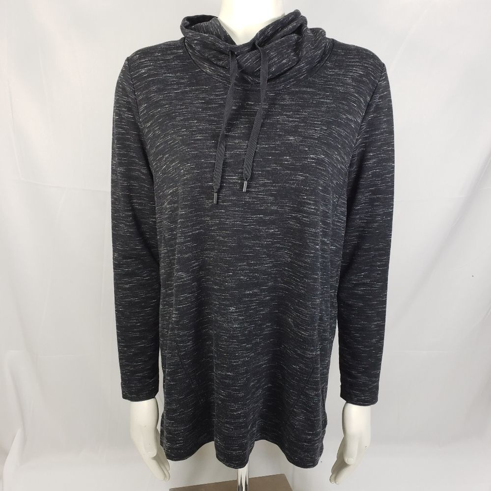 Eddie bauer cowl neck top sz M